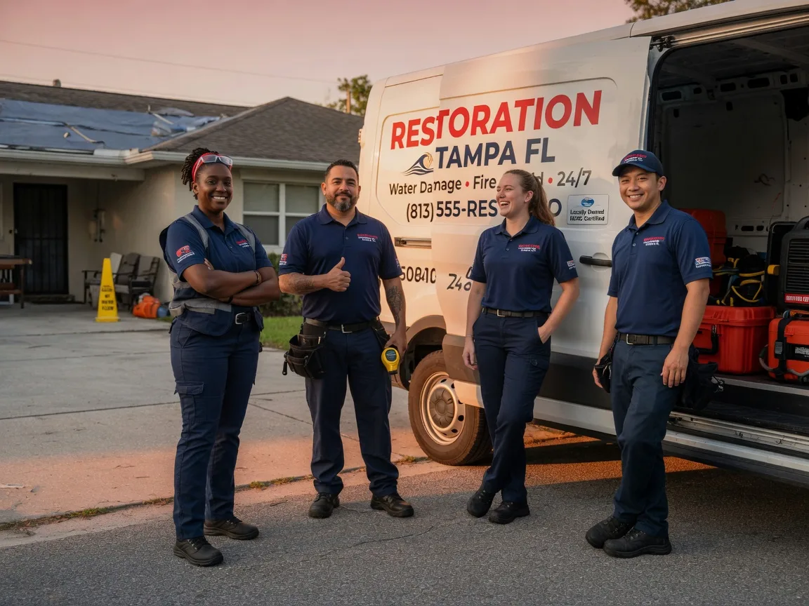 Water Damage Restoration company in Low Moor, IA